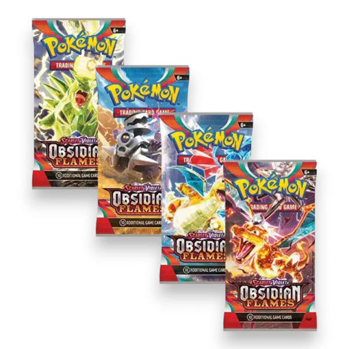 Picture of POKEMON TRADING CARDS 10 PACK - OBSIDIAN FLAMES